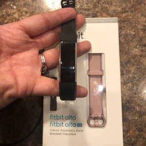 Fit bit Alta with new in box additional band!